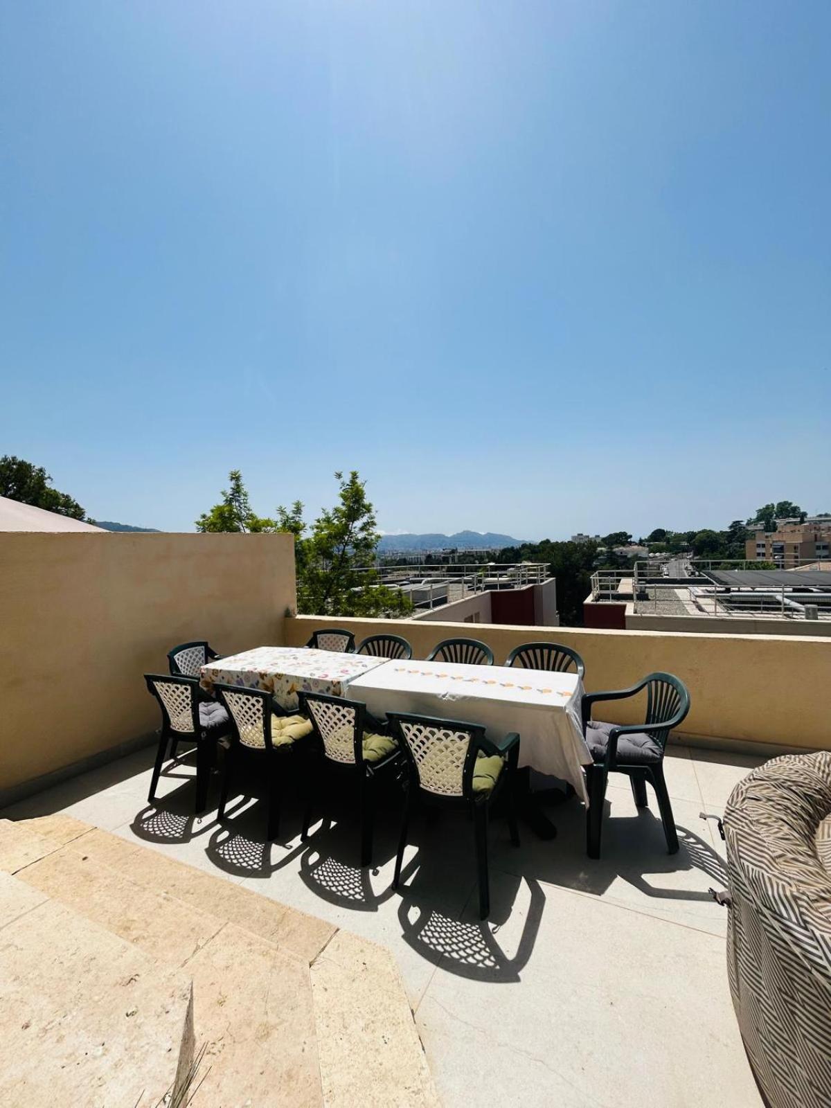 Maisons Detente Jardin, Terrasse Vue Mer Et Spa Marseille Exterior photo